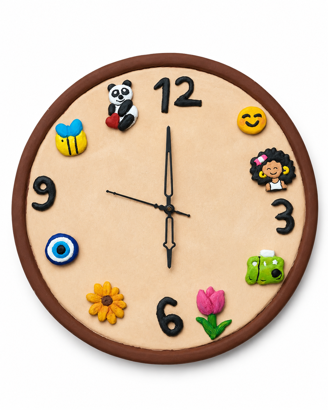 Handmade wall clock